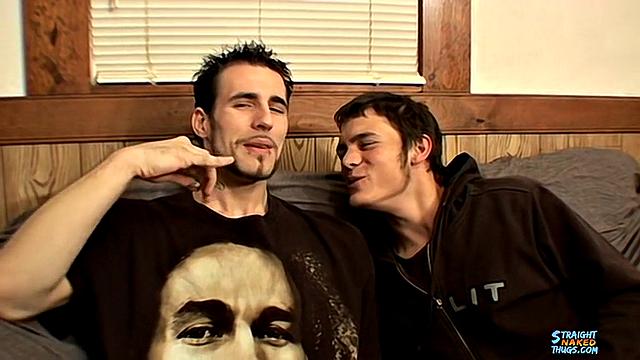 Thug Dude Jerk Each Other Off - Boomer Jacoby And Chain