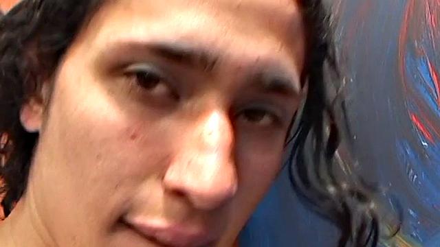 Amateur Latin twink banged in asshole by BF