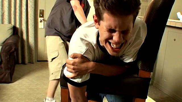 Raven Gets A Red Raw Butt - Ian Madrox & Raven