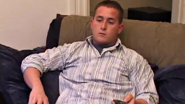 Lane didn't intend to become a star, but after losing a bet to Axel, he's couch bound and ready for action. This admittedly nervous boy works his own special magic on his cock, until its rock hard.