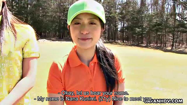 Beautiful Nana Kunimi gets nice peckers