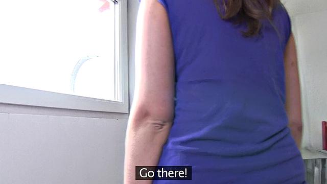 Is Shy's tight pussy pounded hard and she takes a facial in POV