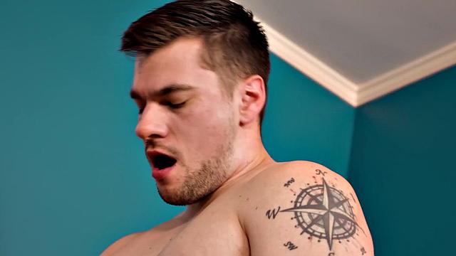 Bearded stud enjoys breeding after giving blowjob