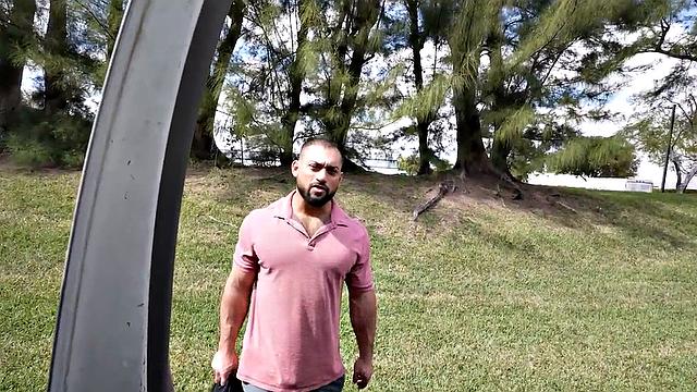 Fooled str8 jock barebacks guy in bus till cum in mouth