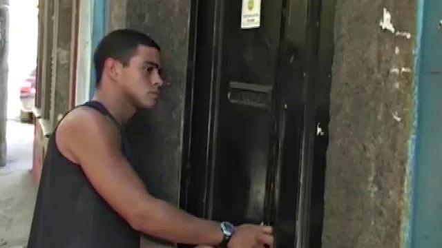 Diego Lozano hooks up with Ramon Mendez at the bar he works at. One thing leads to another, and soon Diego is savoring the bartender's monster cock. Then Diego lets the beefy Latino stuff all of it in his ass.