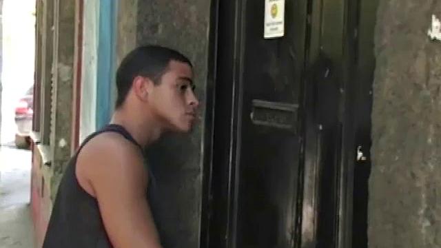 Diego Lozano hooks up with Ramon Mendez at the bar he works at. One thing leads to another, and soon Diego is savoring the bartender's monster cock. Then Diego lets the beefy Latino stuff all of it in his ass.