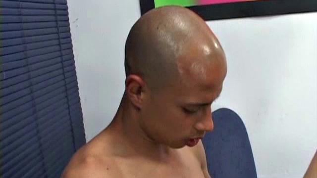 Latino meets Blatino for an epic encounter, on a soon to be cum stained sofa. Reinel and Frank strip down and service each other's big uncut cock.