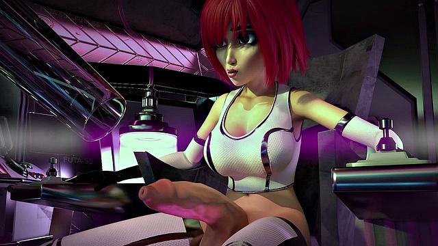 F.U.T.A. SENTAI SQUAD - Futanari Babes Team Up To CREAMPIE Villain With Big Robot Suits