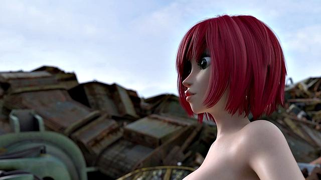 F.U.T.A. SENTAI SQUAD - Futanari Babes Team Up To CREAMPIE Villain With Big Robot Suits