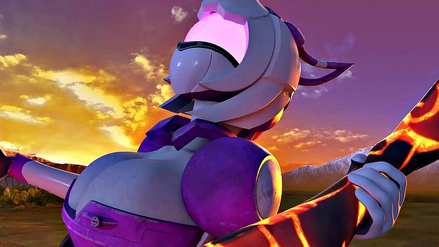 F.U.T.A. SENTAI SQUAD - Futanari Babes Team Up To CREAMPIE Villain With Big Robot Suits