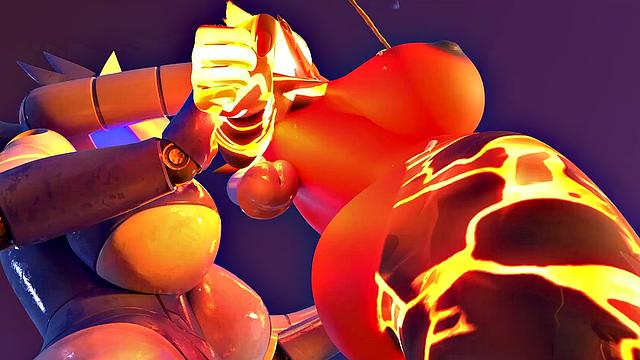 F.U.T.A. SENTAI SQUAD - Futanari Babes Team Up To CREAMPIE Villain With Big Robot Suits