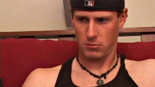 Maxx Wood Stroking Cock