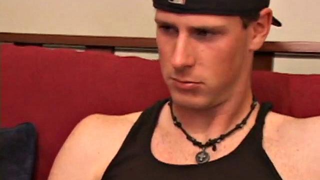 Maxx Wood Stroking Cock