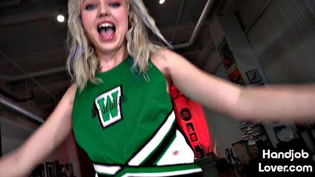 21yo petite babe gets facial