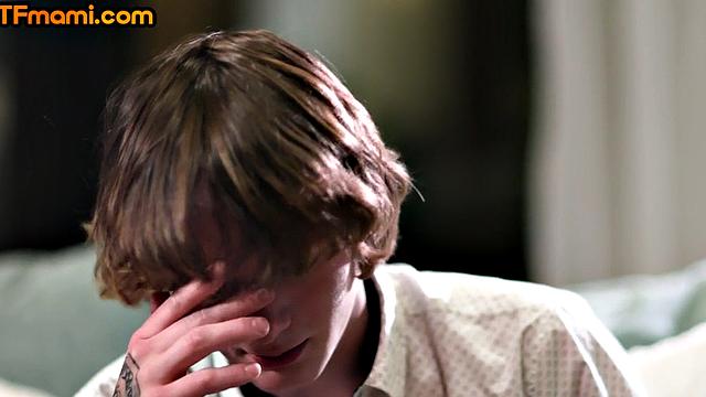 Horny stepmom with glasses pounded by stepson