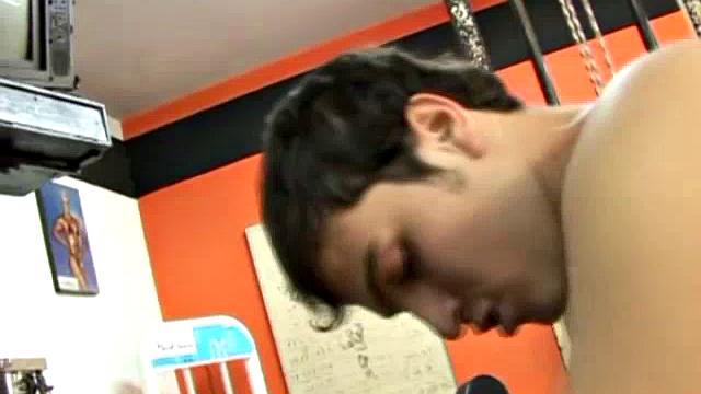 Ass Fucked Coach Jizzed By Trainee