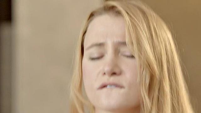 Sensual smalltitted babe making love with her lover