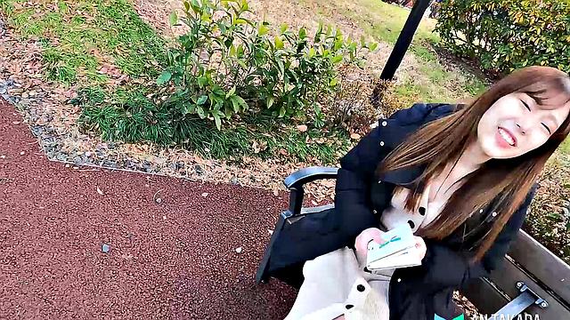 An Takada is our newest cafe girl turned amateur model