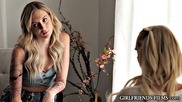 Babe Charlotte Sins Spitroasted By GF & Lover - Marilyn Johnson, Nicole Aria - GirlfriendsFilms