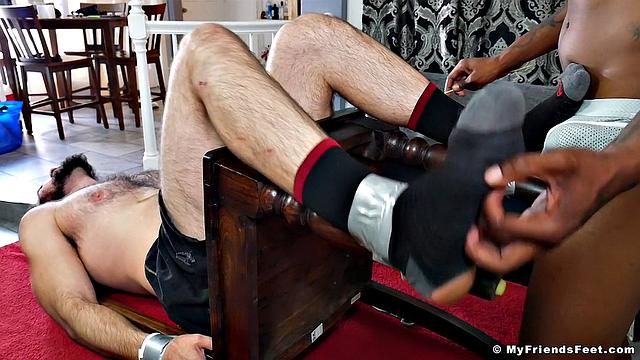 August Gets Mason Off Tickling - Mason
