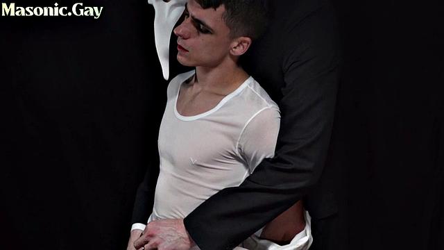 Cult leader bangs skinny lad