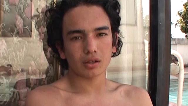 Walter is a 19 year old Latin twink, who is hanging out at the pool and hoping to get the attention of young Julian. He gets his wish and soon the boys are inside stripping out of their swimwear.