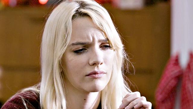 Conflicted Teen Kristen Scott Discovers Her Sexuality With Petite Blonde Kenna James