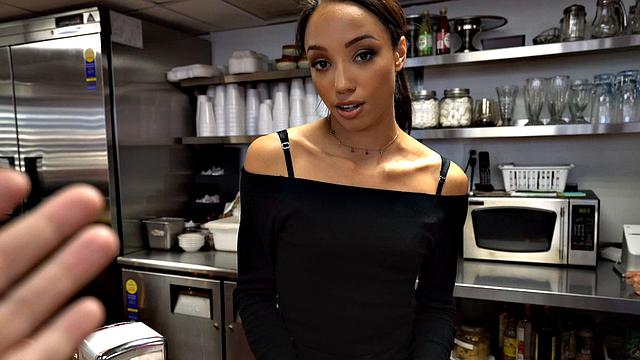 Waitress POV - Alexis Tae - Sex For Sedan