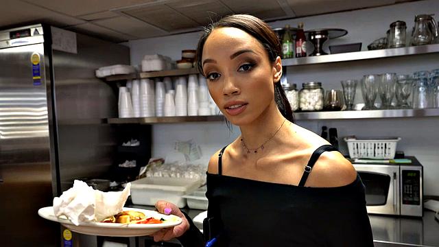 Waitress POV - Alexis Tae - Sex For Sedan