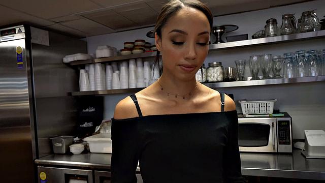 Waitress POV - Alexis Tae - Sex For Sedan