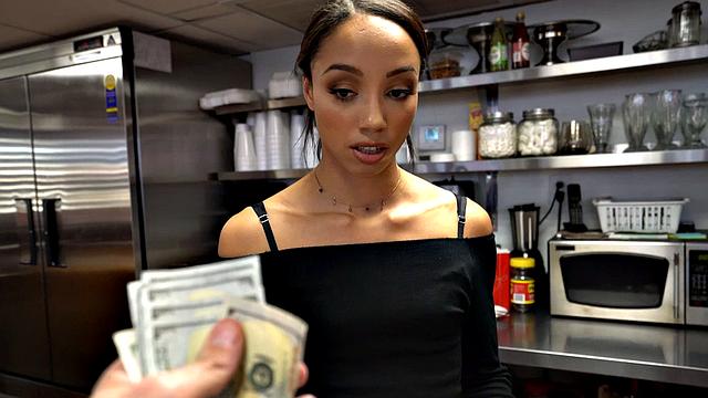 Waitress POV - Alexis Tae - Sex For Sedan
