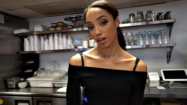 Waitress POV - Alexis Tae - Sex For Sedan