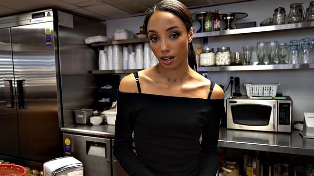 Waitress POV - Alexis Tae - Sex For Sedan
