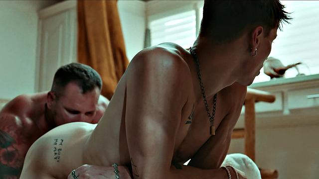 Hitchhiker CYRUS STARK Picked Up & Fucked By Creepy Muscle Hunk - DisruptiveFilms