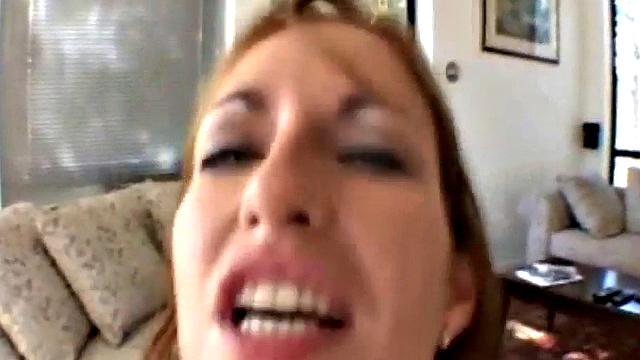 High-heeled babe gets her anal filled