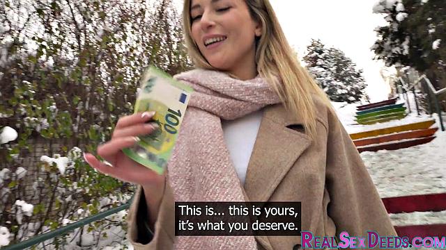 Pulled roundbooty blondie drilled