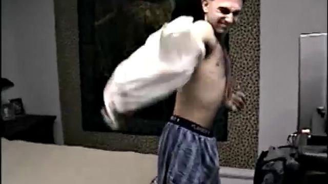 Straight Boy Paulie Beats His Meat