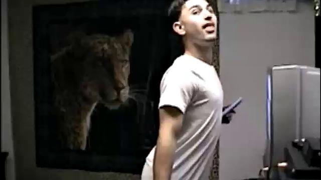 Straight Boy Paulie Beats His Meat