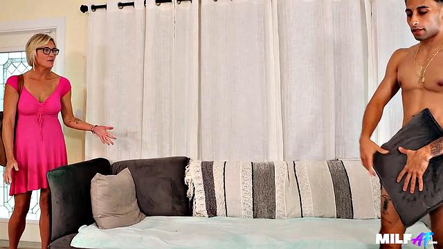 Filthy Stepson Learns Hard Lesson