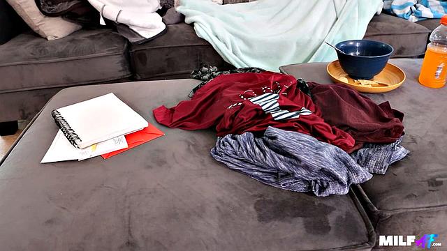 Filthy Stepson Learns Hard Lesson