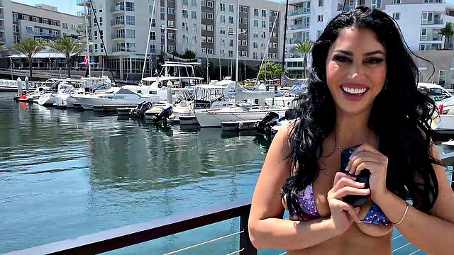 Queenie has perfect aim