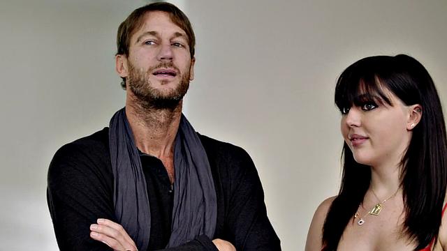 Busty babe bounces on lover's cock after sucking it