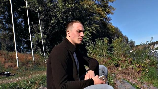 Picked up euro stud assfucking and deepthroating POV