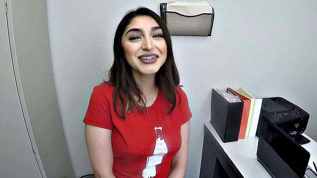 Kim Torres avoids getting booked by fucking the intake cop