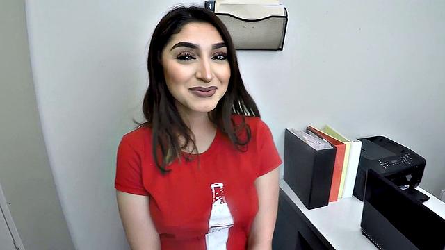 Kim Torres avoids getting booked by fucking the intake cop