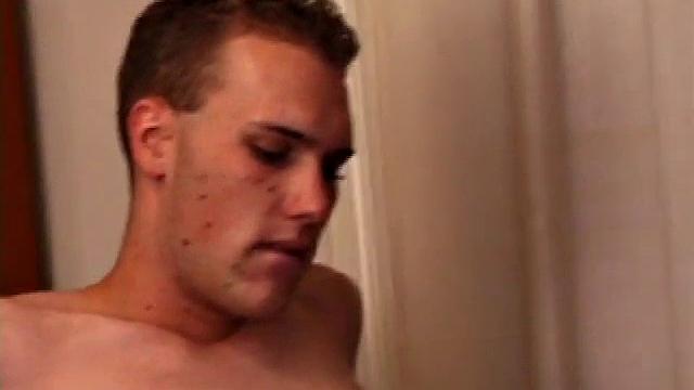 Matthew has his cock out for a jack off session, but quickly tucks it away when he hears Tye arrive. But it's right back out when Tye offers to play.