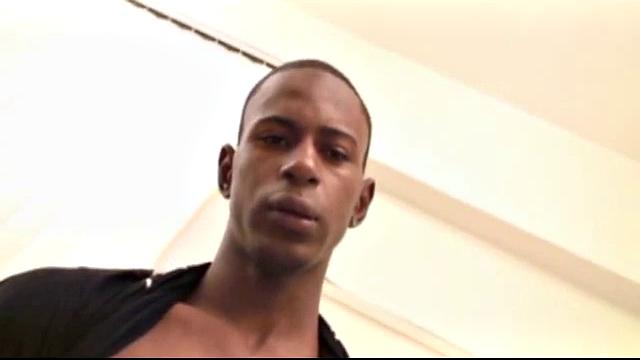 After ordering pizza, Anibal Ribeiro pulls on his dick through pants while flipping through pussy porn, leaves it on table when answering the door.