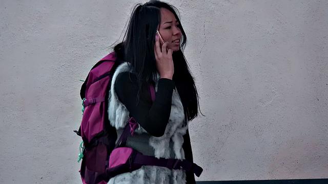 Stranded Thai Facialised by a Stranger