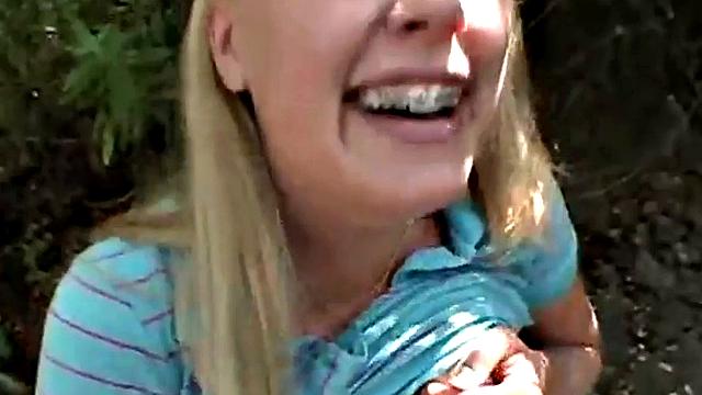 Petite teen fingers herself