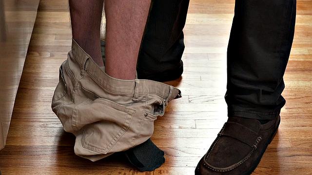 Big doctors plowing tiny twink